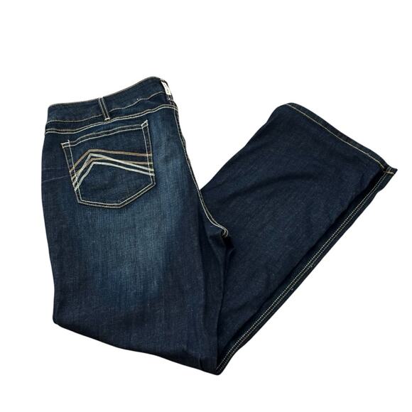 Ariat REAL Women's Perfect Rise Rascal Bootcut Jeans Size 26WL (26x35) - Picture 4 of 13